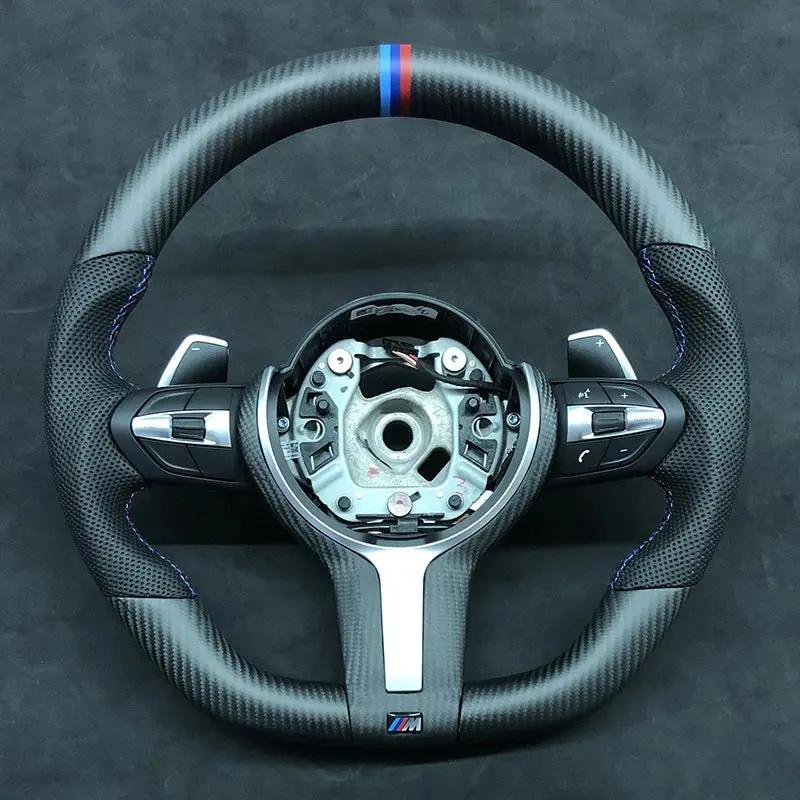 Carbon Fiber Steering Wheel Bmw F30 (Airbag cover excl ) Made on order 6 to 8 weeks