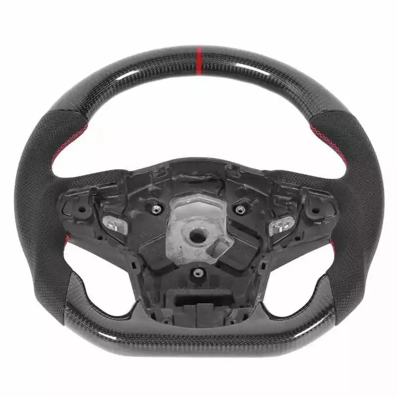 Carbon Fiber Steering Toyota Supra A90 (Airbag cover excl ) Made on order 6 to 8 weeks