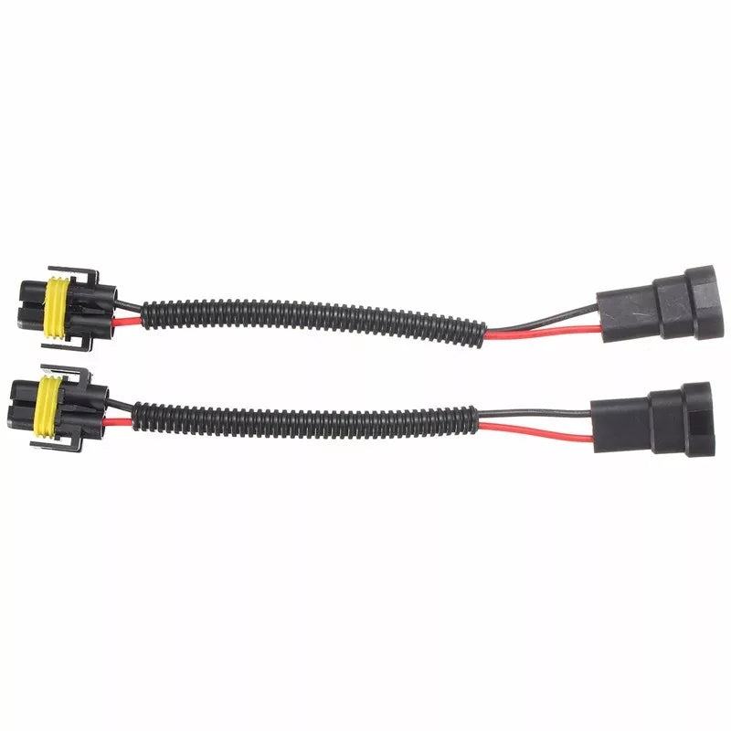 2 Stks 12V 9006 tot H11 H8 Koplig Mislig Omskakeling Connector Bedrading Harnas