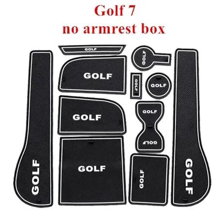 Volkswagen Golf MK6 / MK7 1Set Car Non-Slip Interior cup cushion Door Mat Retrofitters RSA