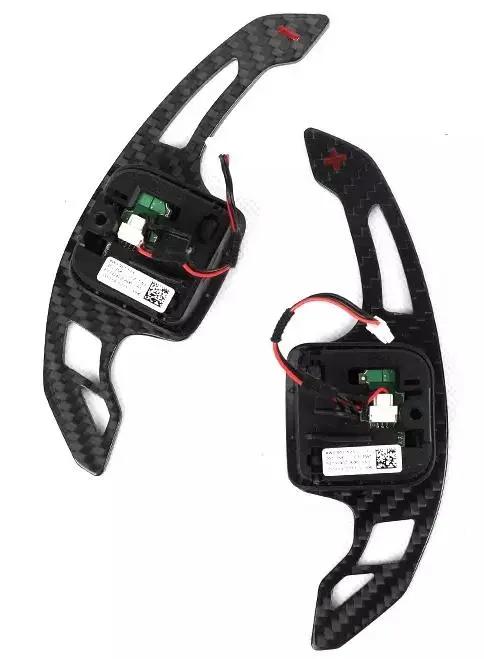 Audi s3/S4/S5/S6/S7/RS3/RS4/RS6 Steering Wheel Carbon Dsg Paddle Extenders In stock with Supplier 7 to 14 days