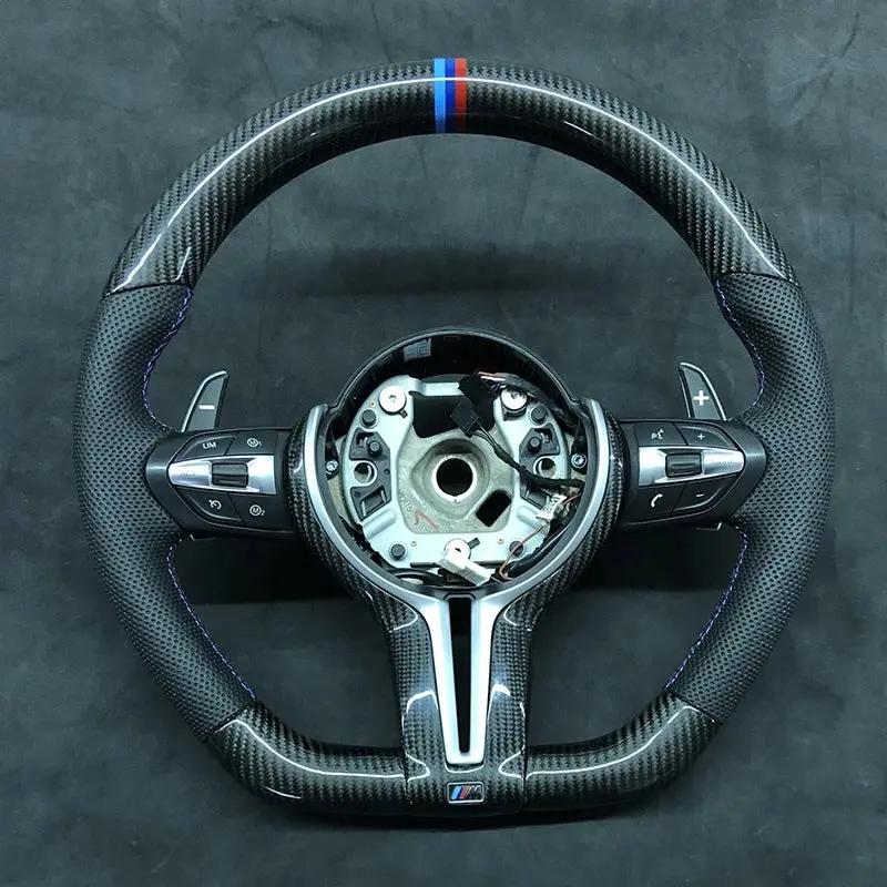 Carbon Fiber Steering Wheel Bmw F30 (Airbag cover excl ) Made on order 6 to 8 weeks