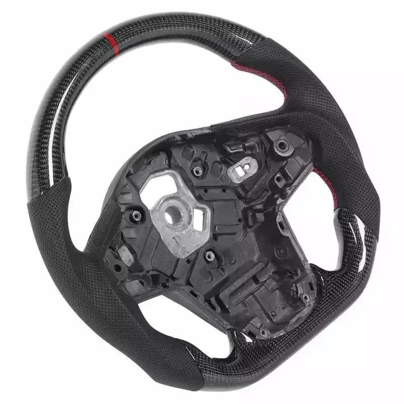 Carbon Fiber Steering Toyota Supra A90 (Airbag cover excl ) Made on order 6 to 8 weeks