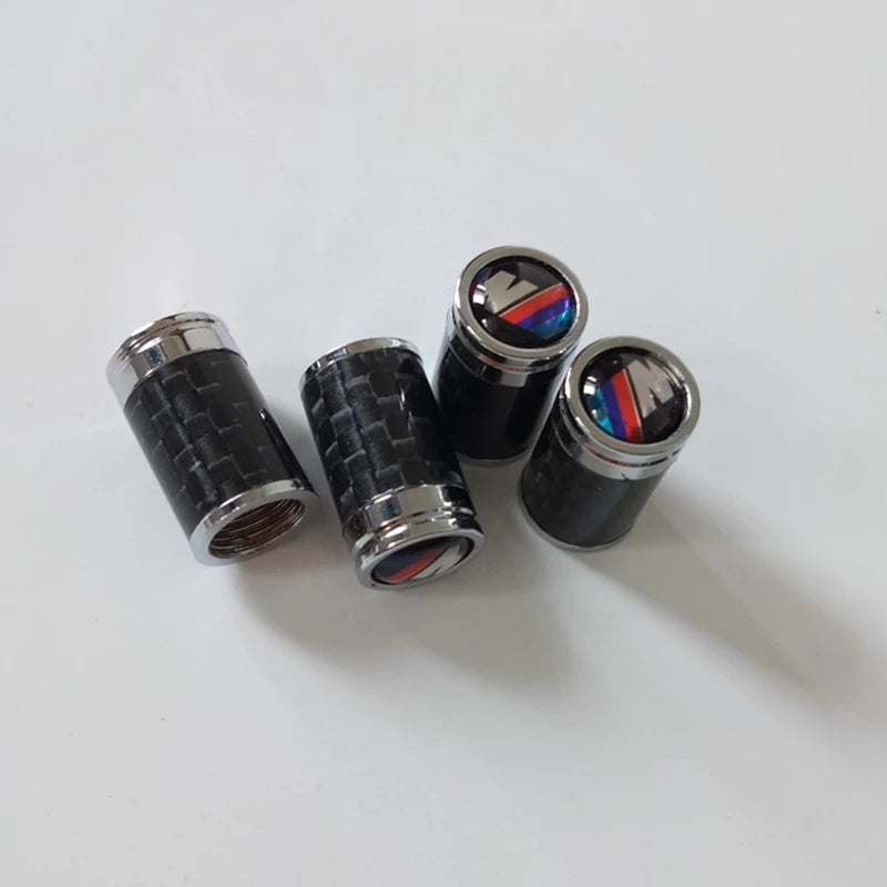Carbon Tire Valve Caps