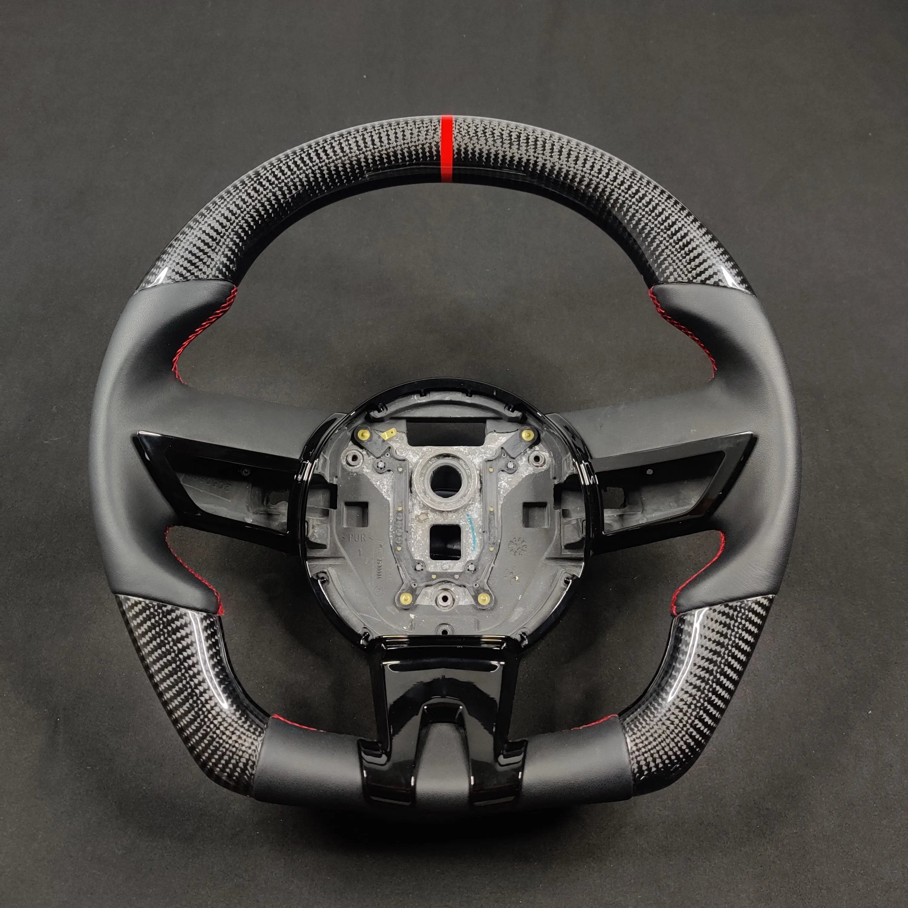 Carbon Fiber Steering Wheel Chevrolet Camaro(Airbag cover excl ) Made on order 6 to 8 weeks