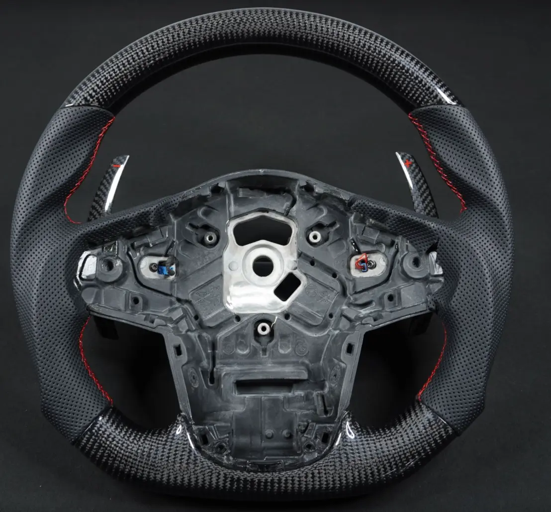 Carbon Fiber Steering Toyota Supra A90 (Airbag cover excl ) Made on order 6 to 8 weeks