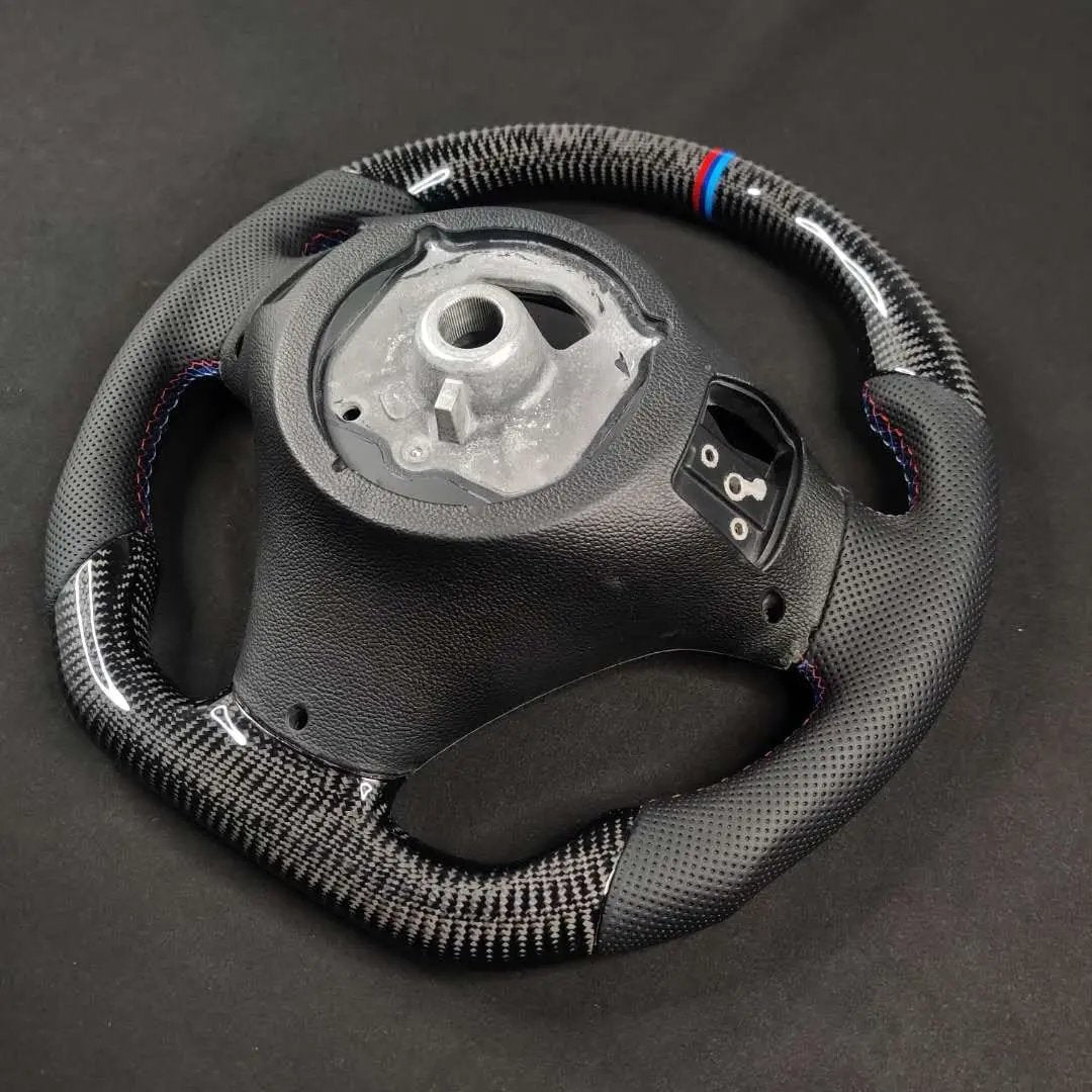 Carbon Fiber Steering Wheel Bmw E90 /E92 (Airbag cover excl ) Made on order 6 to 8 weeks