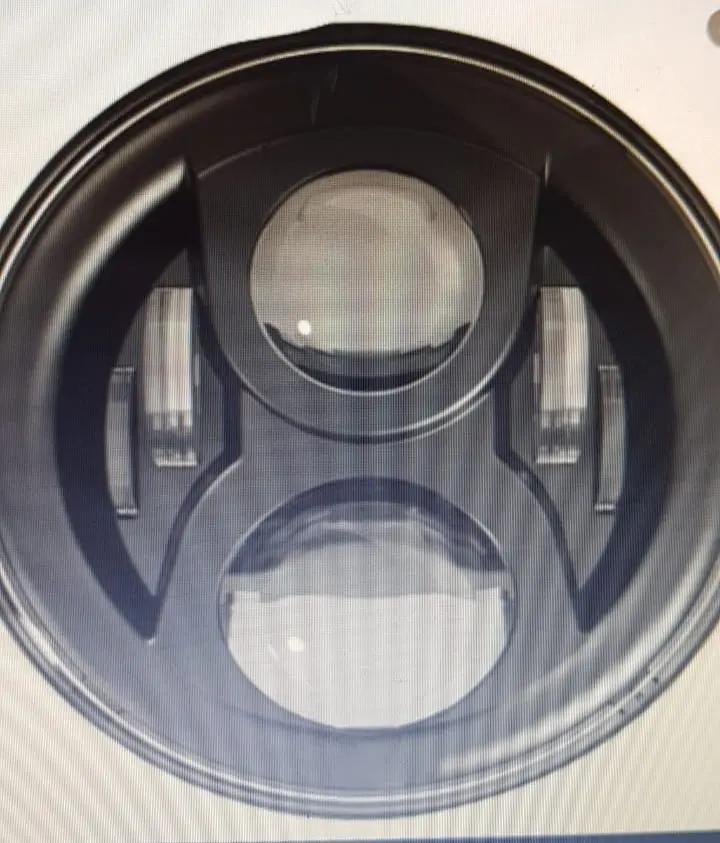 7 Inch 60W LED Headlight With DRL Daytime Running Light High Low Beam Amber Turn Signal In stock with Supplier 7 to 14 days