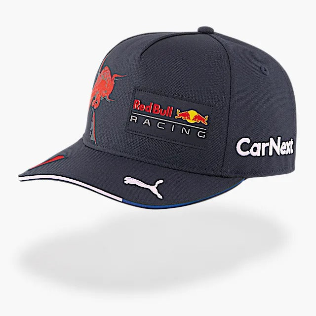 Rooi bul Max Verstappen Bestuurder Cap Jeug