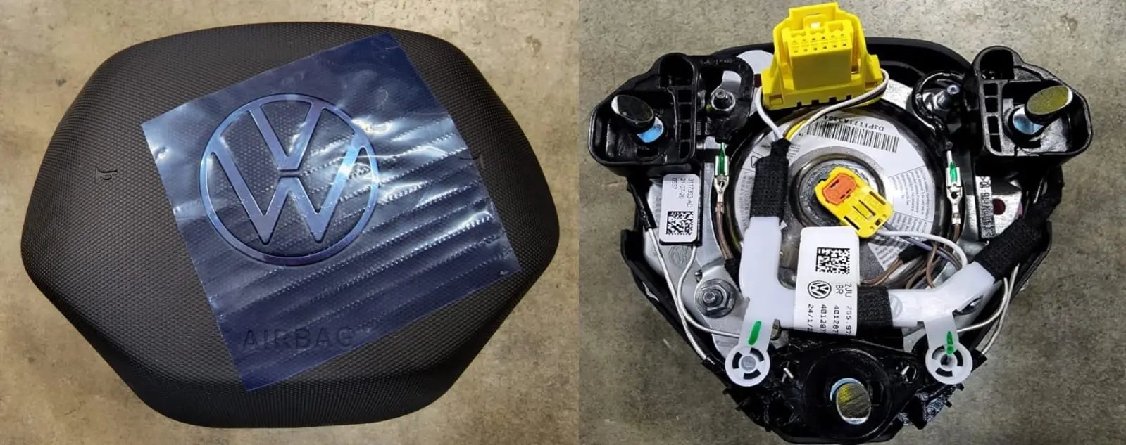 Volkswagen GOLF 8 DRIVER STEERING WHEEL AIRBAG Retrofitters RSA