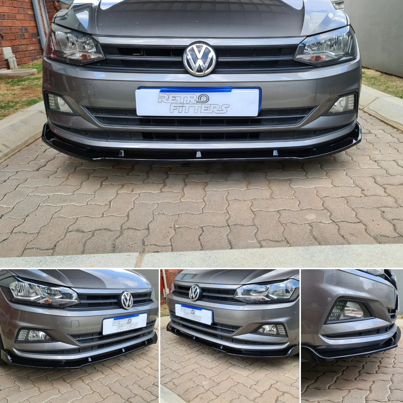 Volkswagen Polo Aw1 front lip Retrofitters RSA
