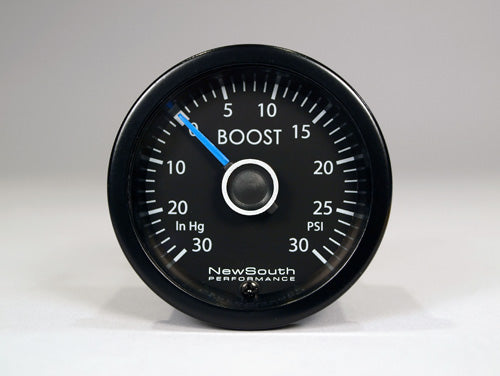 Nuwe Suid-prestasie VW White R 030 in hg 030 PSI Boost Gauge