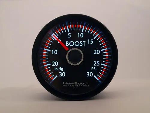 New South Performance VW RedLine 030 in hg 030 PSI Boost Gauge Mk6 Retrofitters RSA