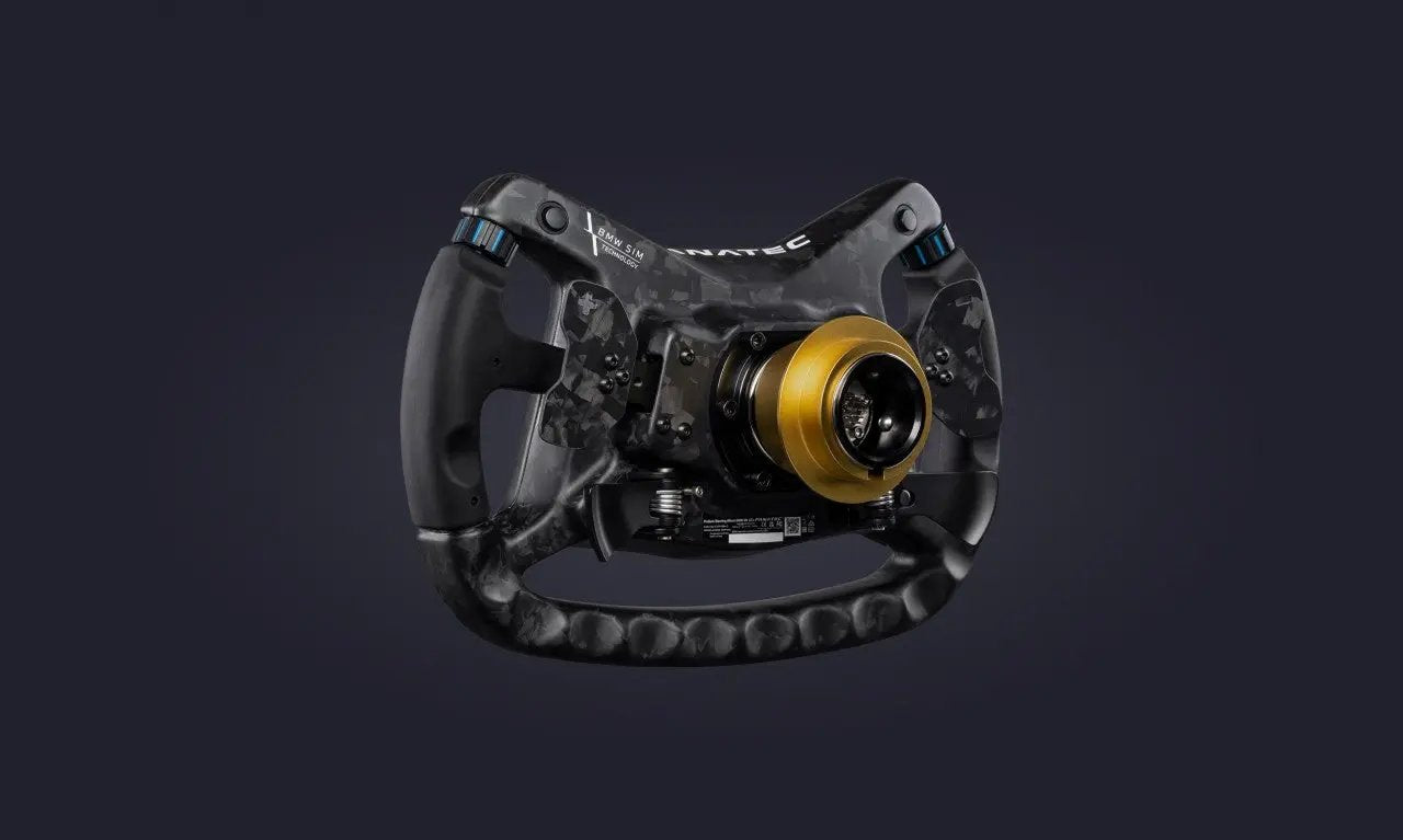 Fanatec podium-steering-wheel-bmw-m4-gt3 In stock with Supplier 7 to 14 days
