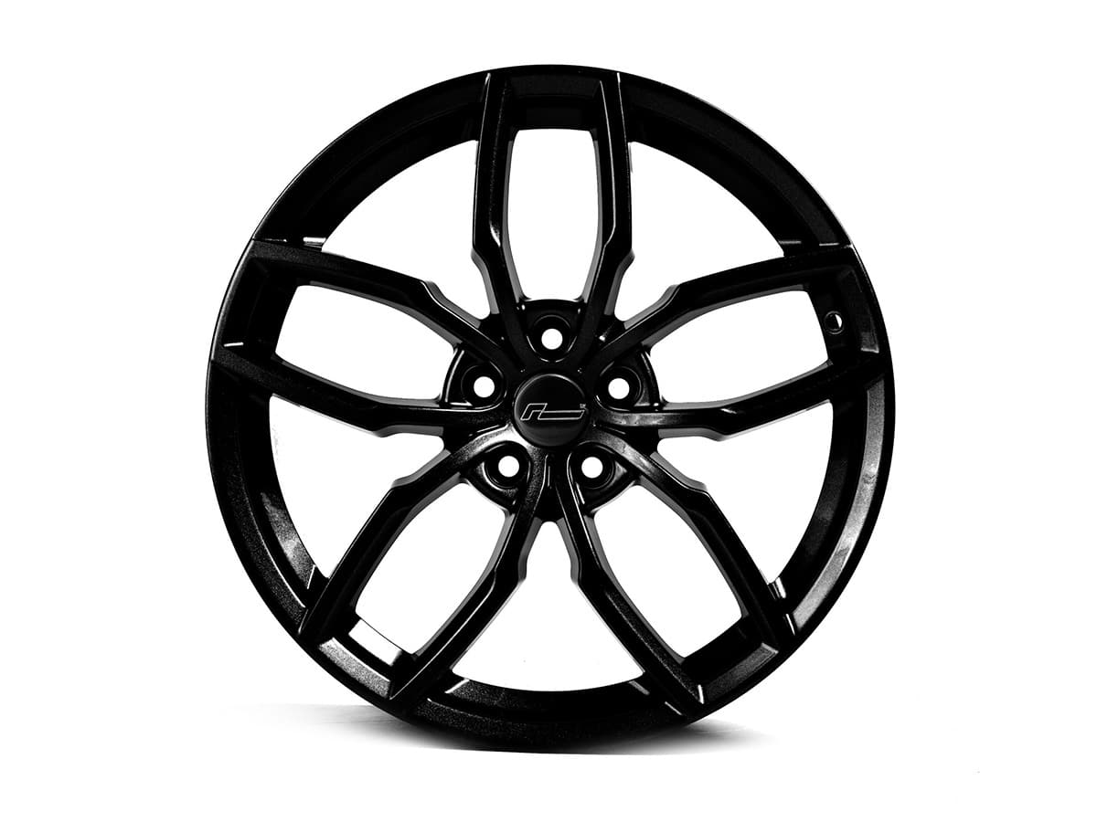 Racingline 19″ x 8.5″ R360 Wheel, Black ET44 – Set of 4 | VWR600360BLA