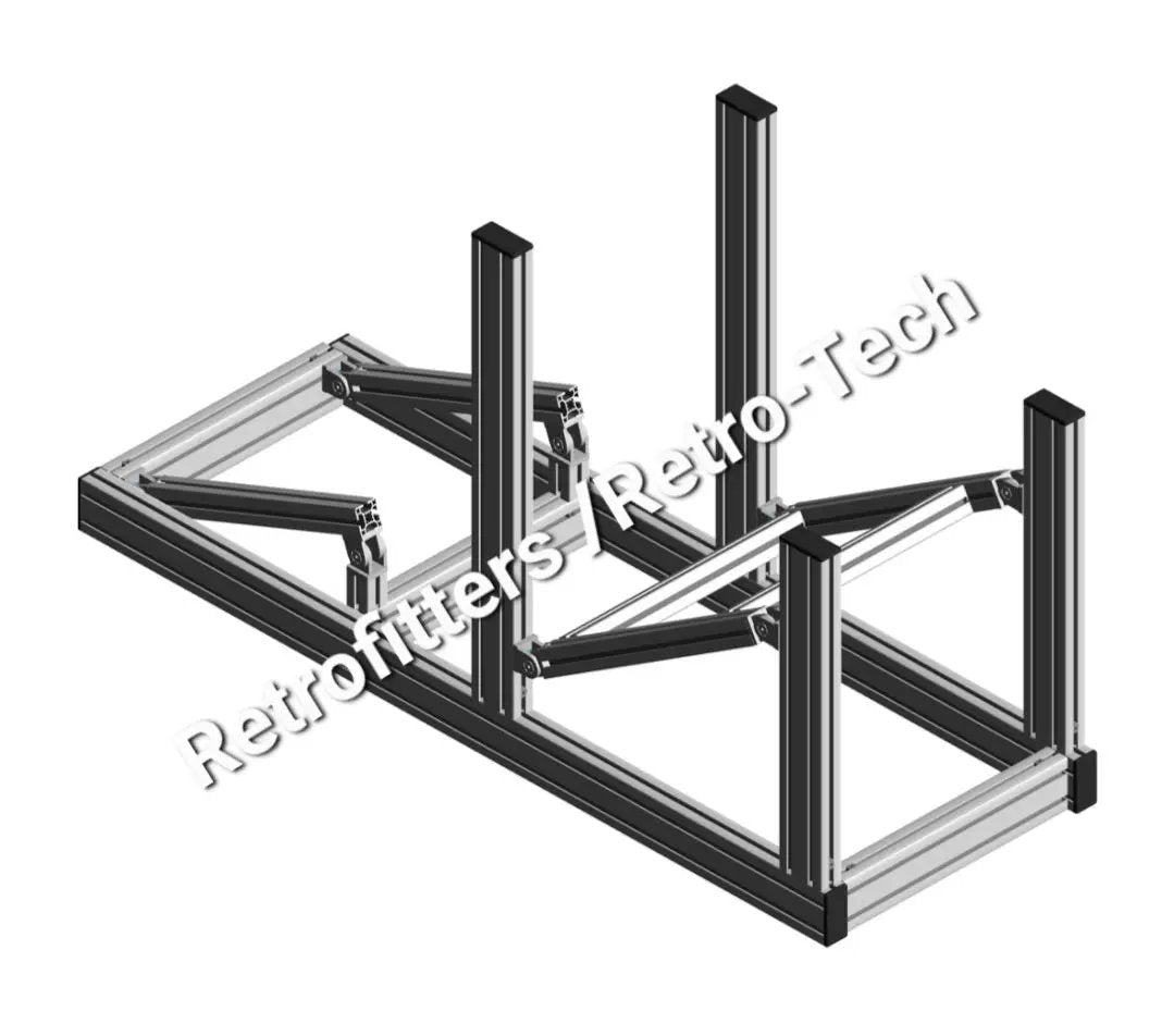 Retrofitters Racing Sim Aluminum (Build on order 7 day delay ) Retrofitters RSA