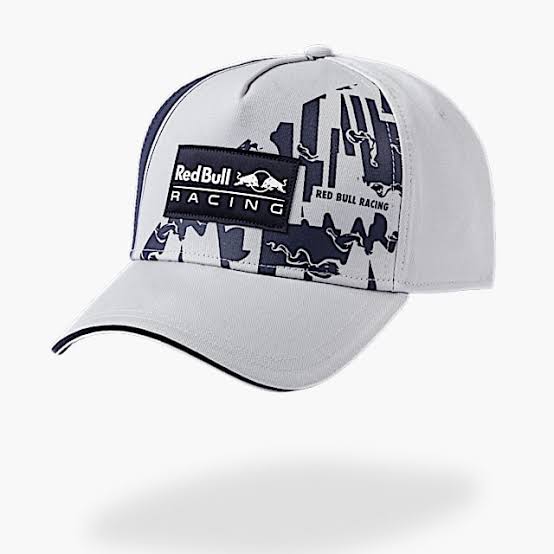 Red bull Medium Grey Grip Cap