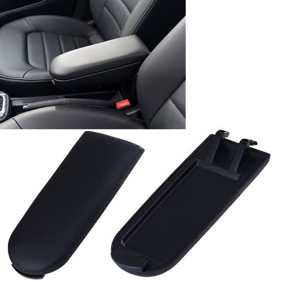 Volkswagen Polo 6R / 6C JETTA GOLF MK4 BORA Black Center Console Armrest Cover Lid Only