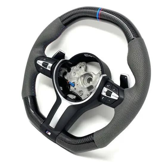 Carbon Fiber Steering Wheel Bmw F30 (Airbag cover excl ) Made on order 6 to 8 weeks