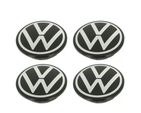 VW Logo hub Centre cap static and dynamic options