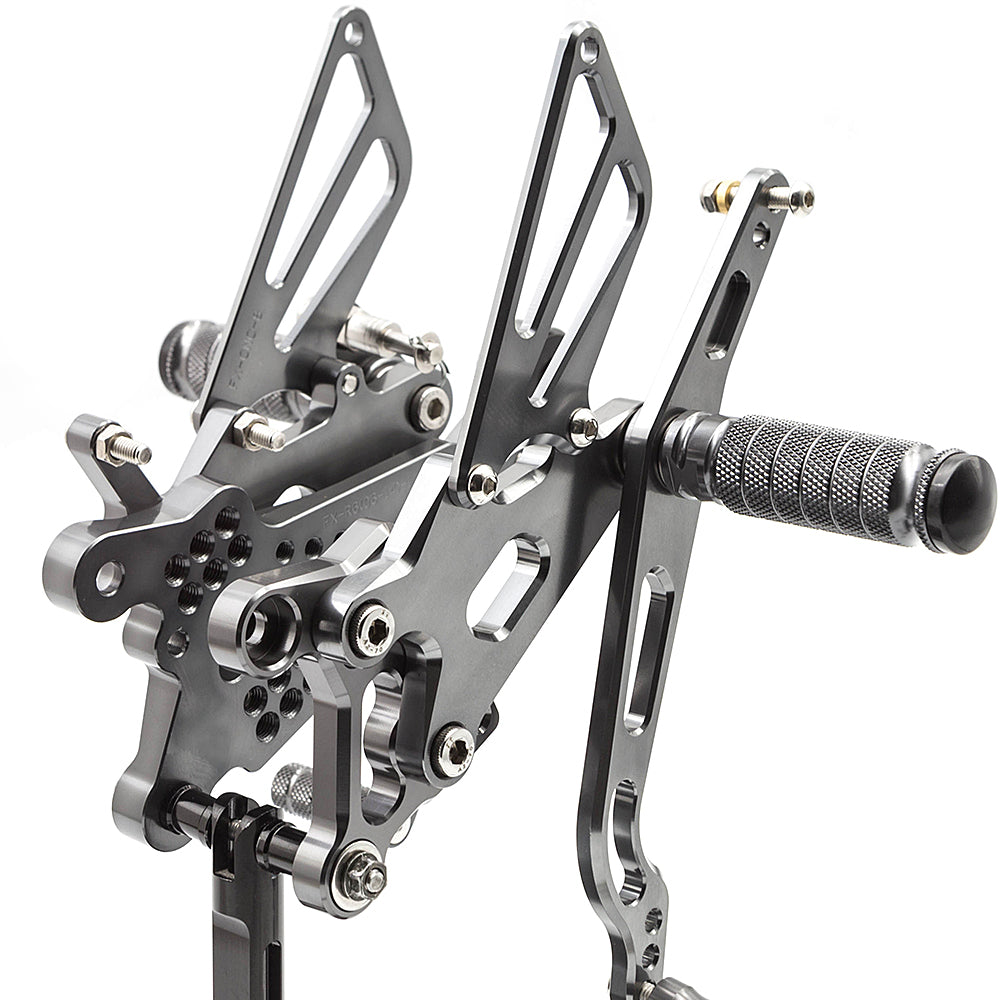 YAMAHA R6 R6S 2006-2023 CNC Adjustable Rear Set Rearsets Footrest Foot Rest Footpeg 2006 2007 2008 2009 2010 2011 2012