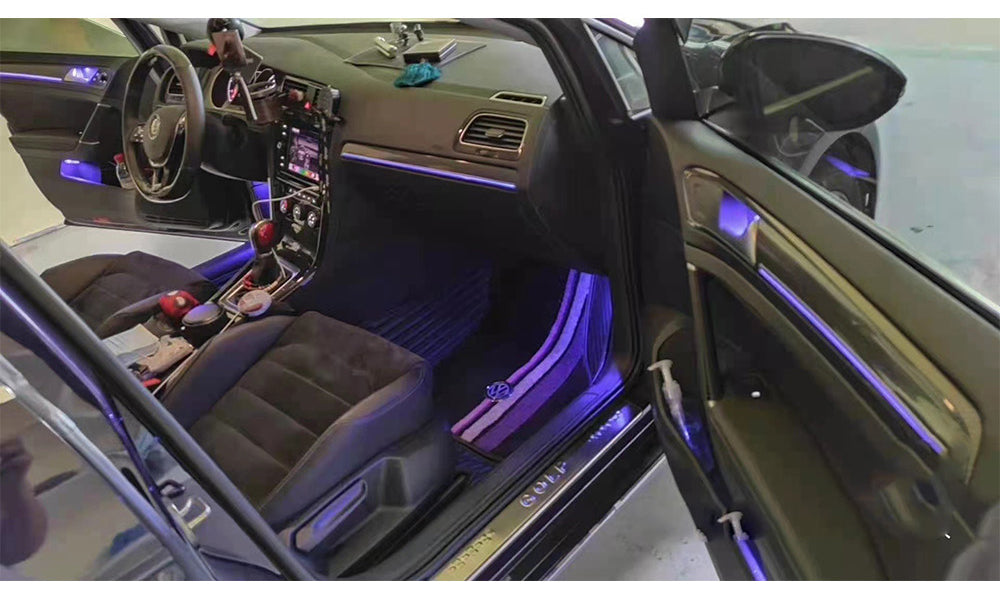 Rgb ambient interior lighting kit