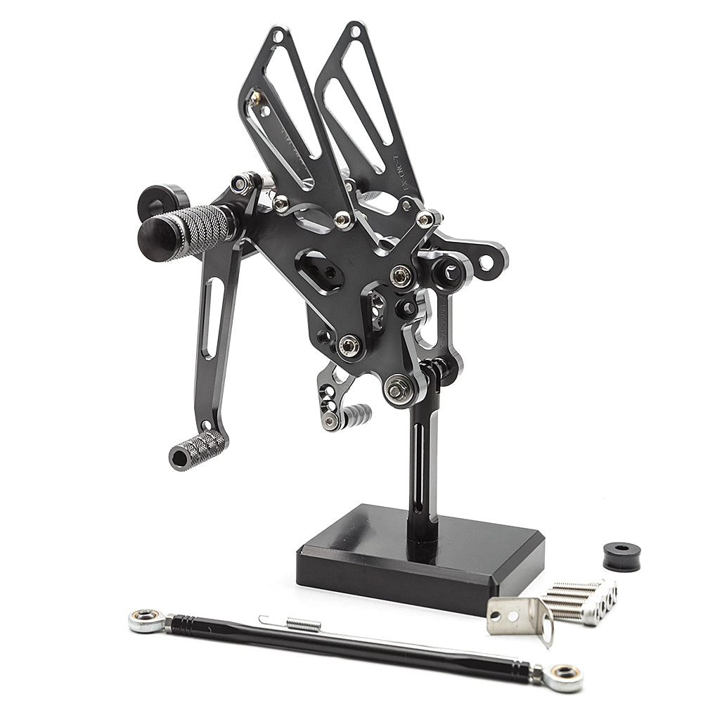 YAMAHA R6 R6S 2006-2023 CNC Adjustable Rear Set Rearsets Footrest Foot Rest Footpeg 2006 2007 2008 2009 2010 2011 2012