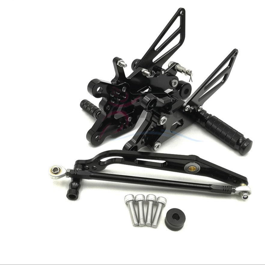 YAMAHA R6 R6S 2006-2023 CNC Adjustable Rear Set Rearsets Footrest Foot Rest Footpeg 2006 2007 2008 2009 2010 2011 2012