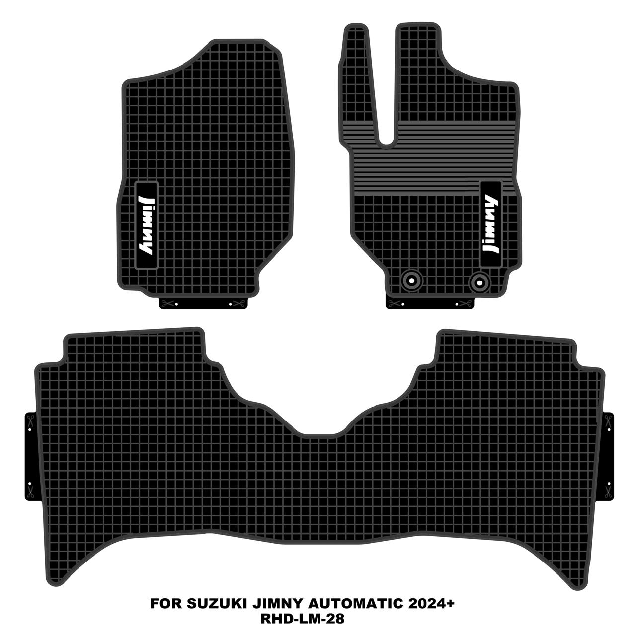 Suzuki Jimny Heavy Duty Rubber mats