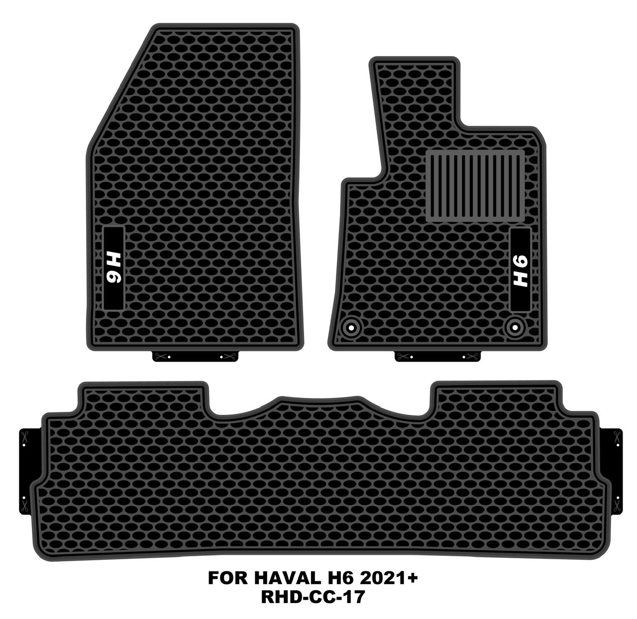 Gwm / Haval Heavy Duty Rubber mats