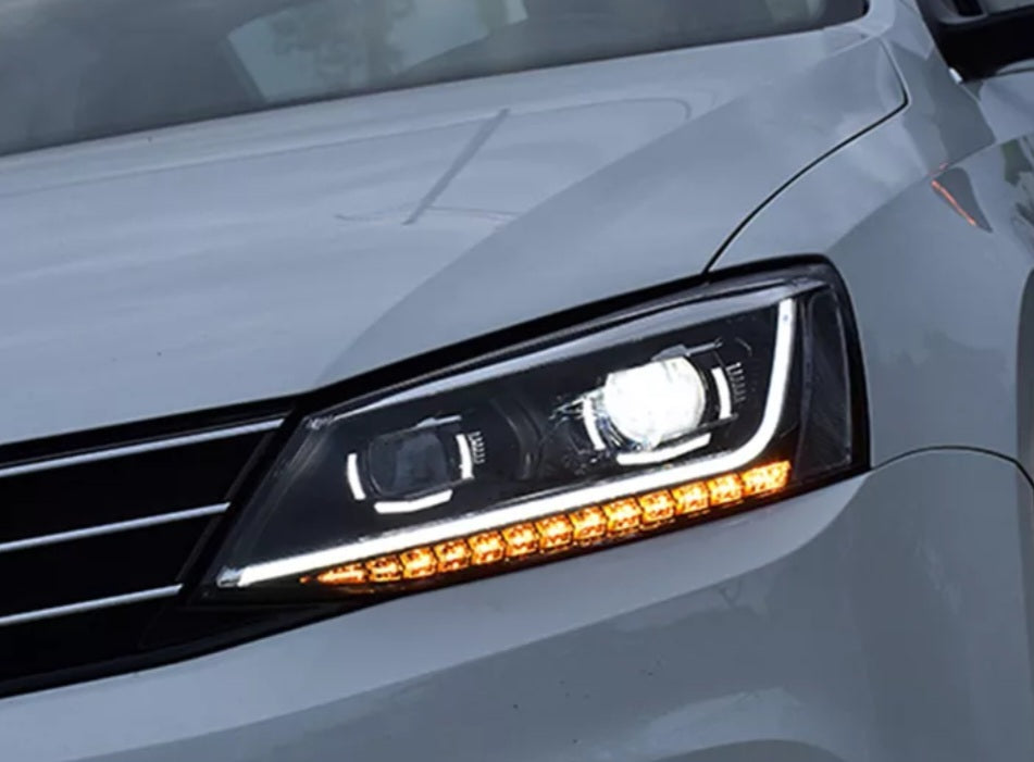 Volkswagen Jetta MK7 2012 tot 2018 Hoofligte LED DRL Lopligte Bi-Xenon Beam
