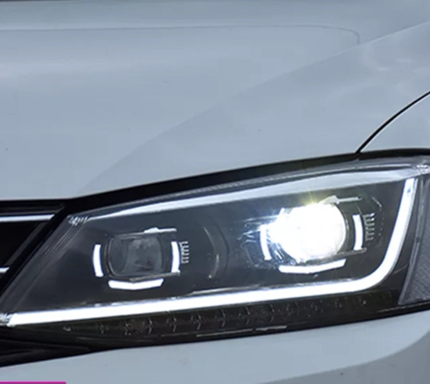 Volkswagen Jetta MK7 2012 tot 2018 Hoofligte LED DRL Lopligte Bi-Xenon Beam