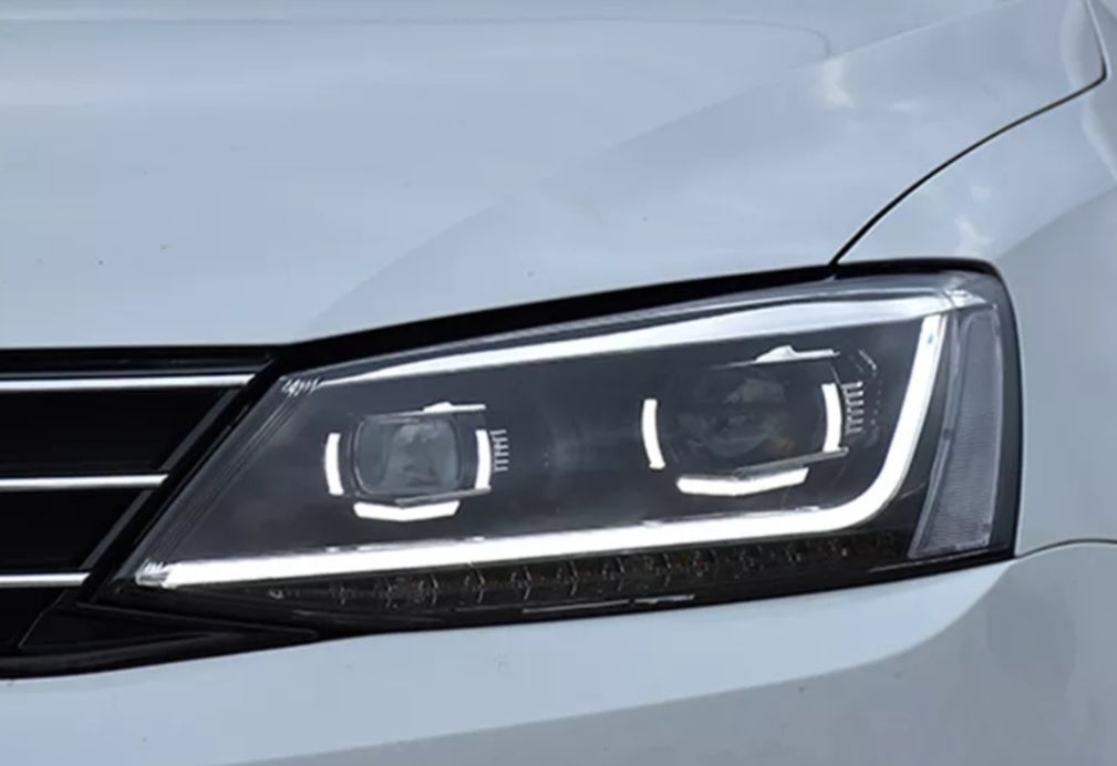 Volkswagen Jetta MK7 2012 tot 2018 Hoofligte LED DRL Lopligte Bi-Xenon Beam