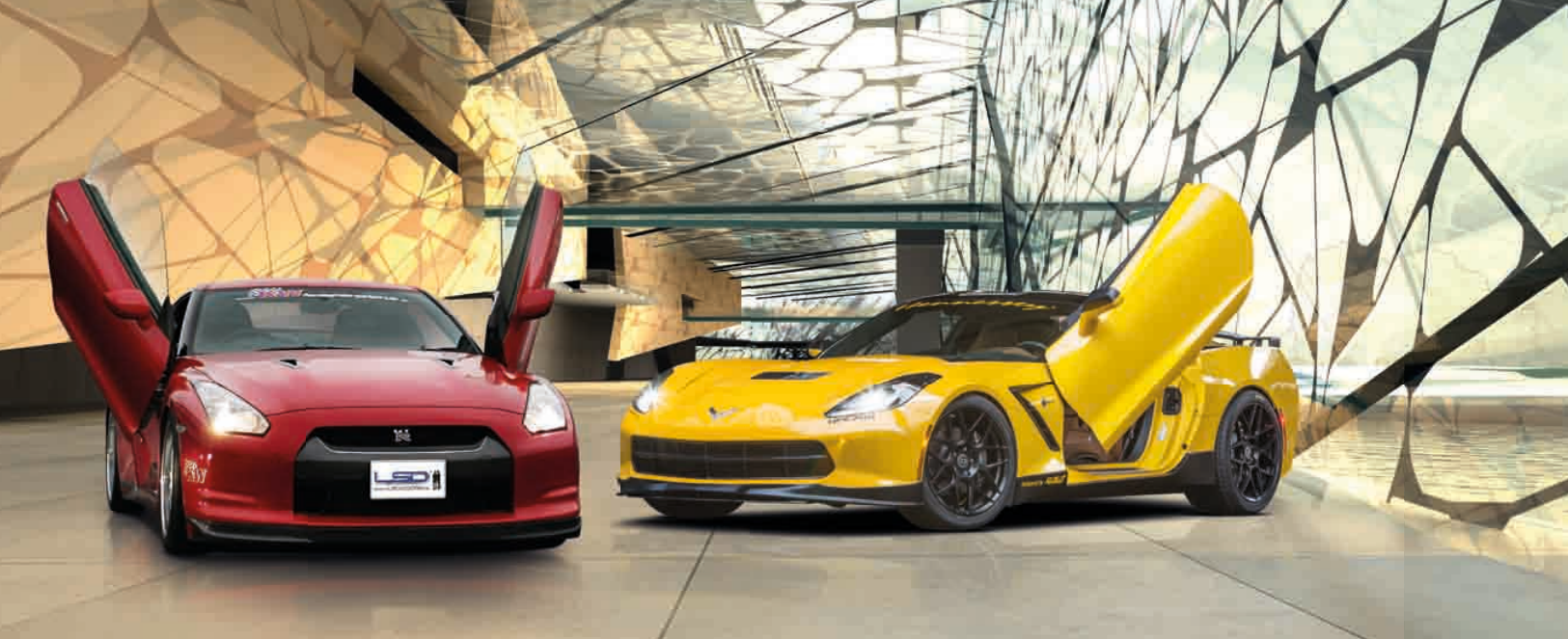 Lambo Style doors for 80 Car models