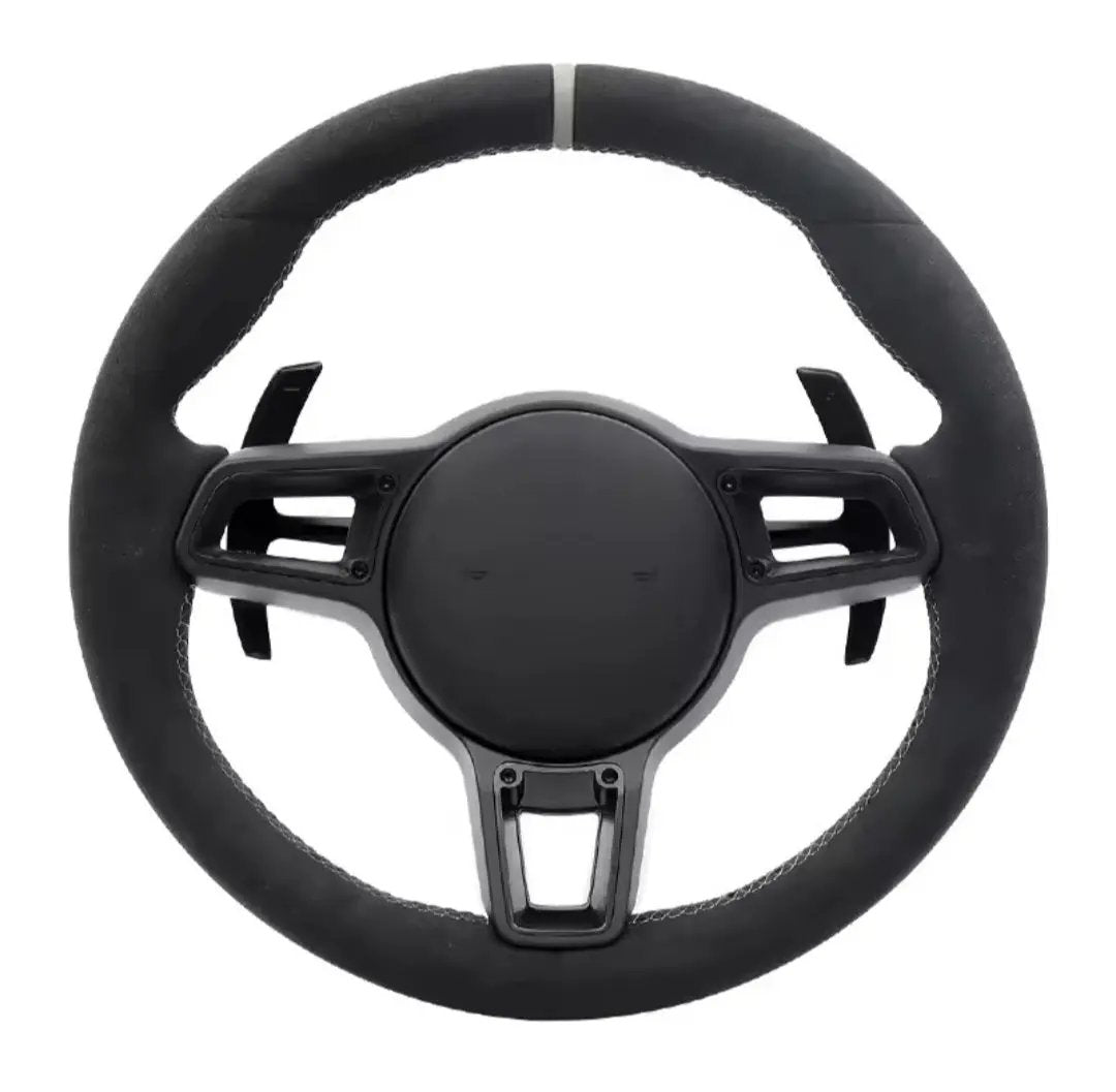 Porsches Steering wheels for 911 991 987 997 Cayenne 958 718 Boxster 918 Cayman Macans Panamera Taycan GT3 GTS RS 970 In stock with Supplier 7 to 14 days