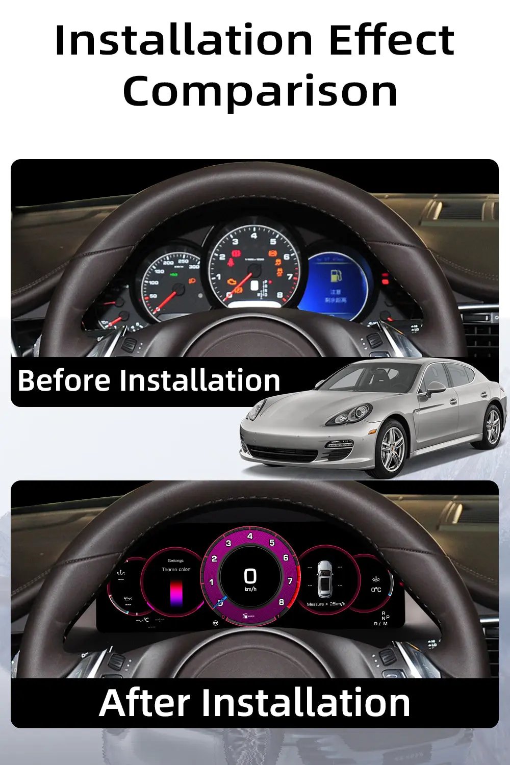 Virtual cluster for  Porsche In stock with Supplier 7 to 14 days