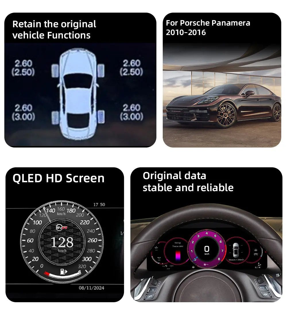 Virtual cluster for  Porsche In stock with Supplier 7 to 14 days