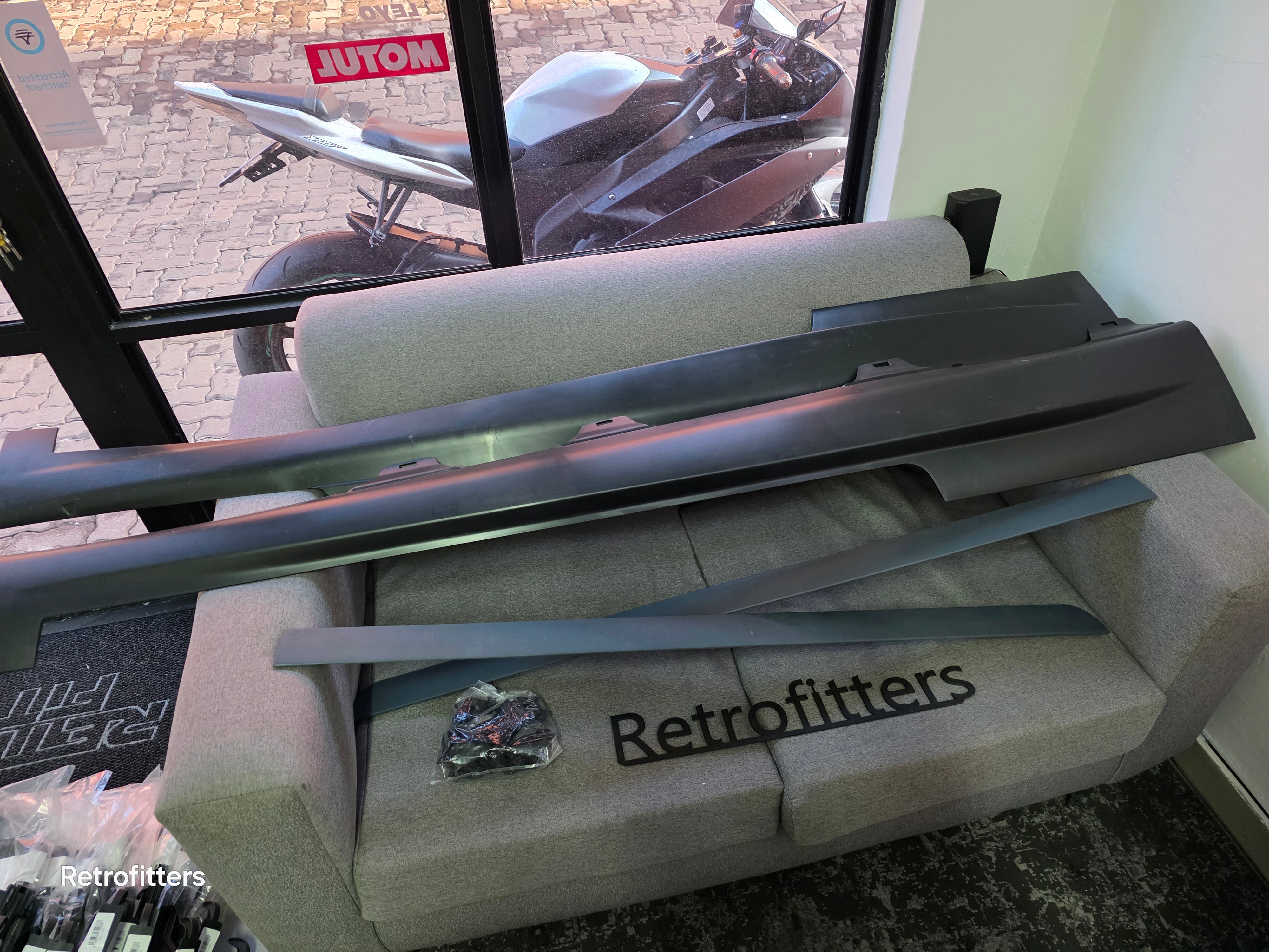 Volkswagen Scirocco R Rear Bumper and Side Skirts