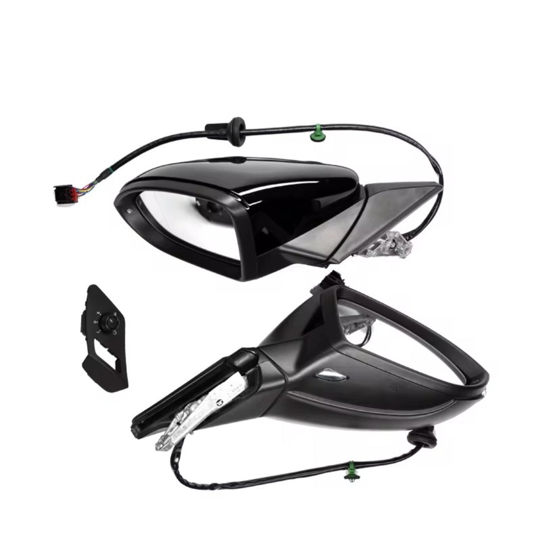 VW Golf MK7 Mirror With AUTO folding electric and Puddle lights Retrofitters