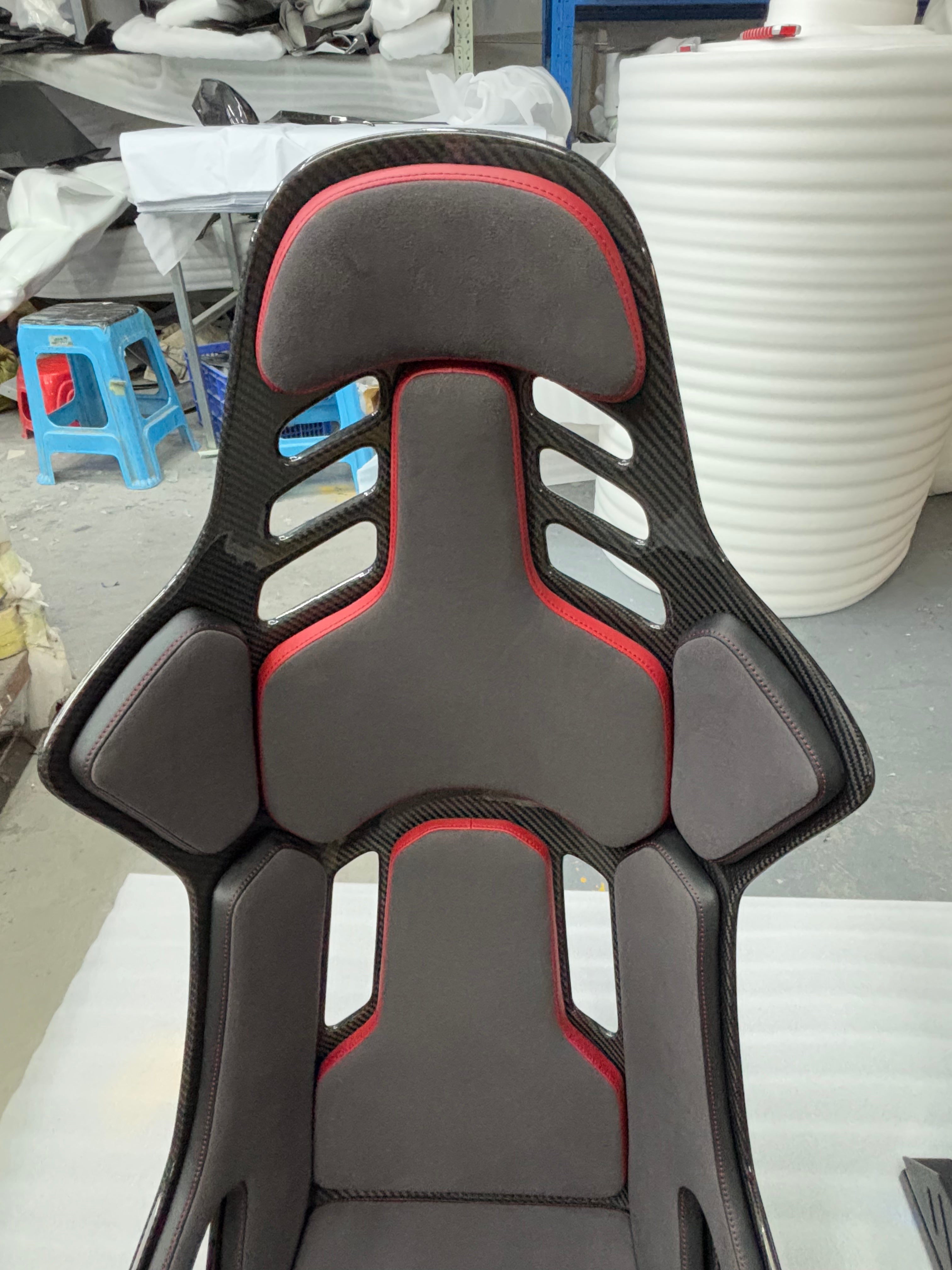 Carbon fiber racing seats