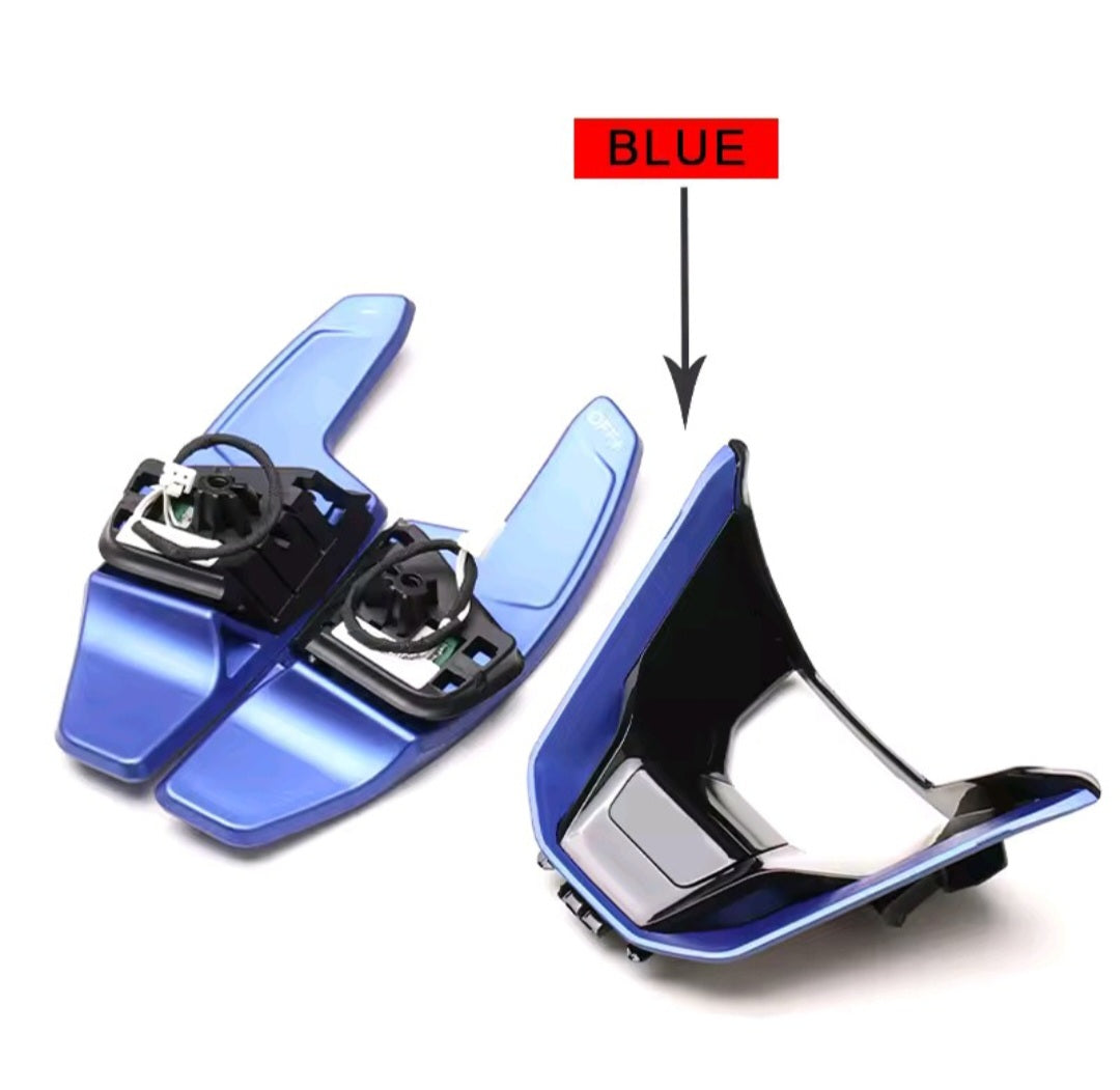 VW R-Line/GTI Steering Wheel Paddle Shifters
Golf 8 MK8/Passat B8/Touareg Genuine DSG Shift
Paddle Assembly with R Logo