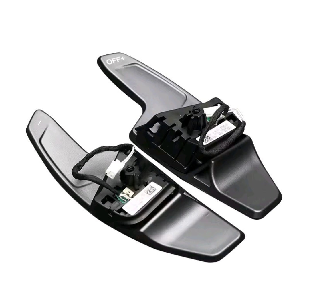 VW R-Line/GTI Steering Wheel Paddle Shifters
Golf 8 MK8/Passat B8/Touareg Genuine DSG Shift
Paddle Assembly with R Logo