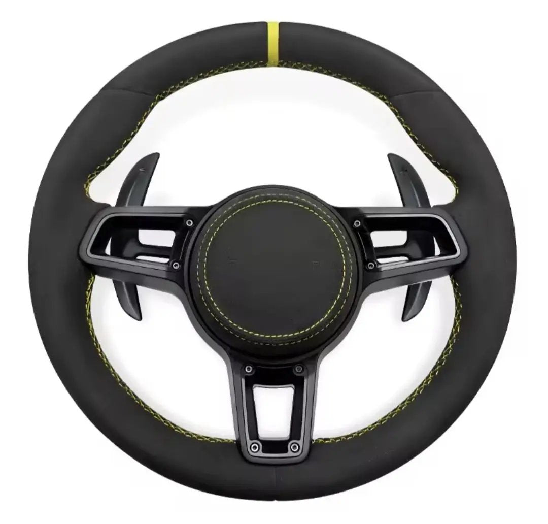 Porsches Steering wheels for 911 991 987 997 Cayenne 958 718 Boxster 918 Cayman Macans Panamera Taycan GT3 GTS RS 970 In stock with Supplier 7 to 14 days