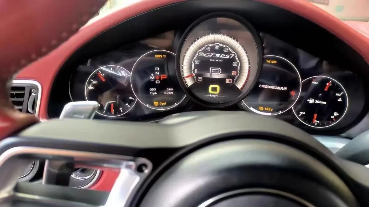 Virtual cluster for  Porsche In stock with Supplier 7 to 14 days