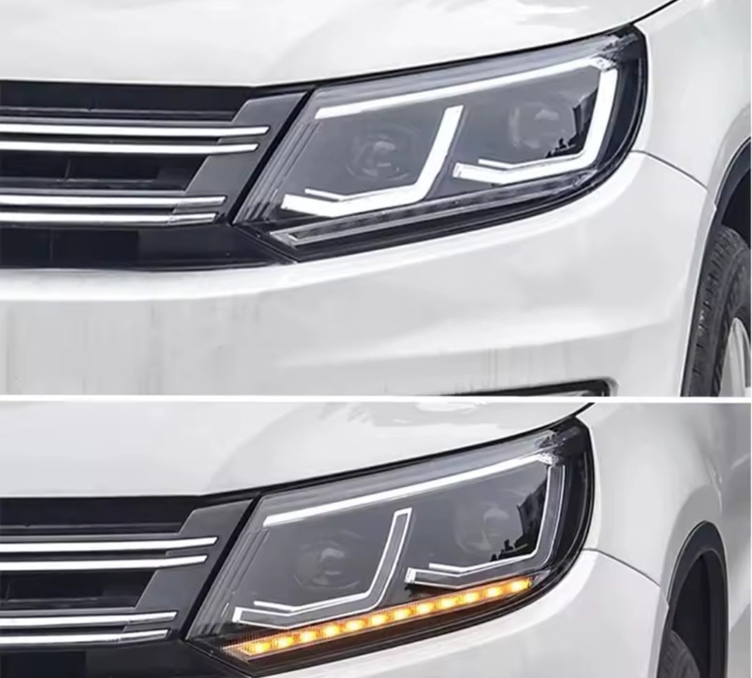 Volkwagen Caddy mk3.5 led headlights non oem In stock with Supplier 7 to 14 days