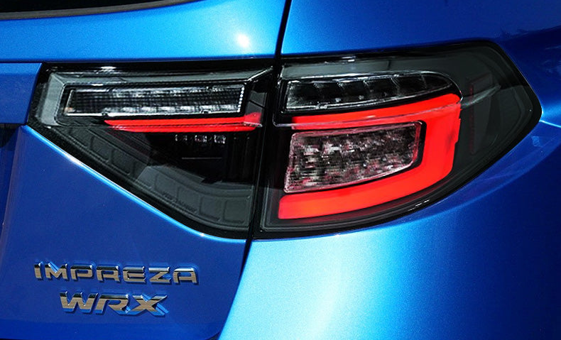 LED Taillights For Subaru Impreza WRX Hatchback 2008 2009 2010 2011 LED Tail lights DRL Dynamic turn signal Rear Brake Lamps In stock with Supplier 7 to 14 days