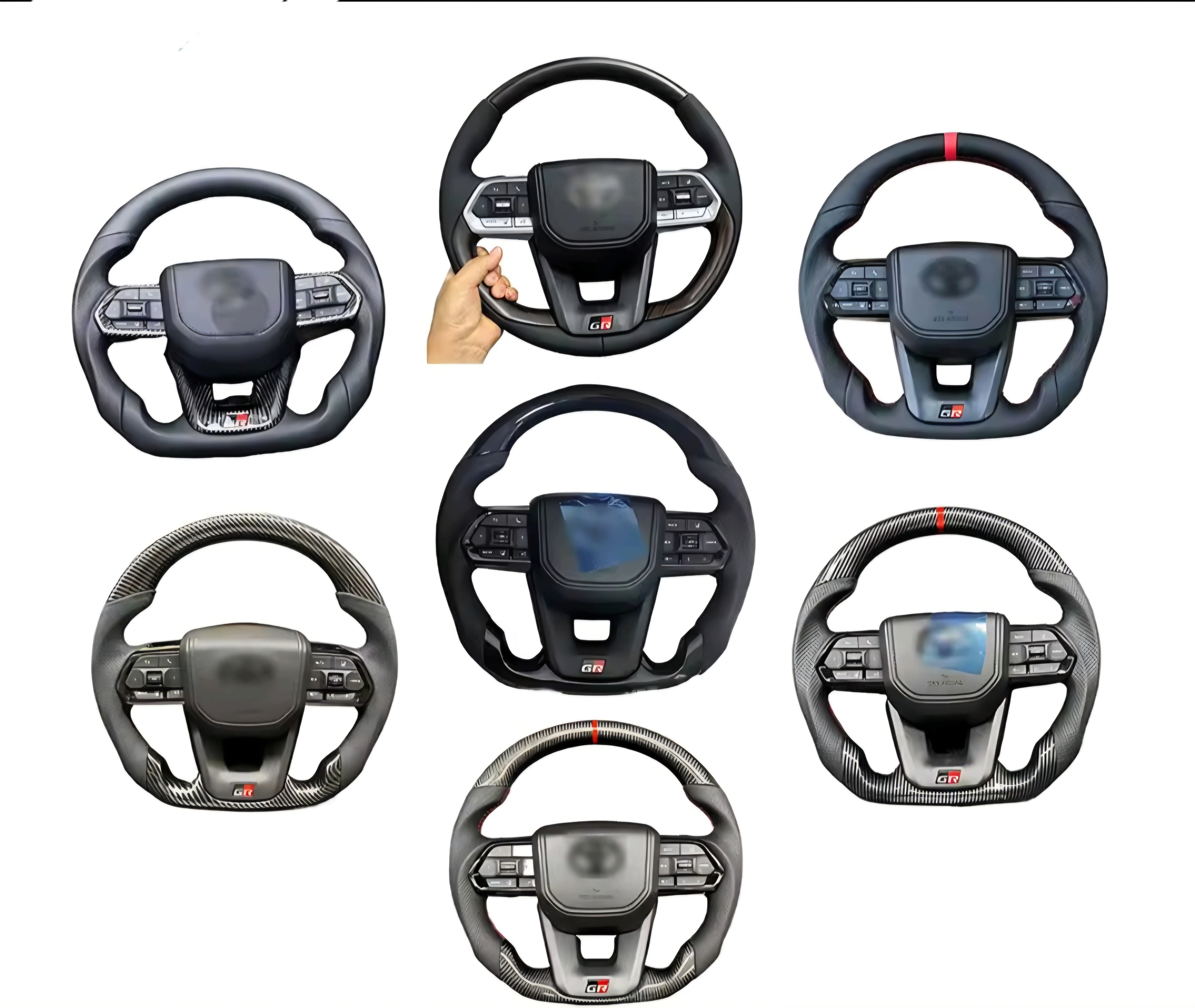 Carbon fiber steering Toyota Hilux and Cruizer complete wheel