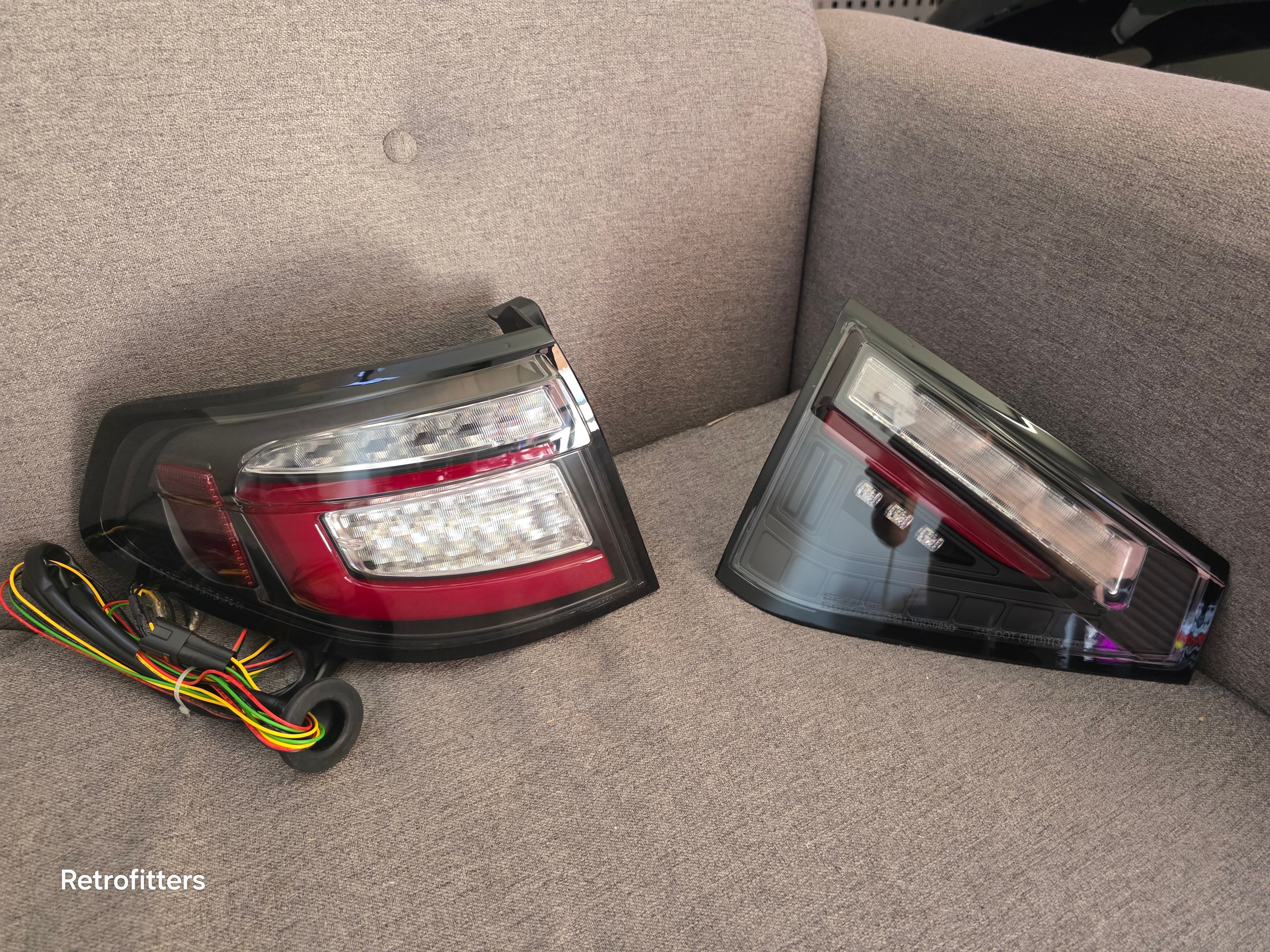 LED Taillights For Subaru Impreza WRX Hatchback 2008 2009 2010 2011 LED Tail lights DRL Dynamic turn signal Rear Brake Lamps In stock with Supplier 7 to 14 days