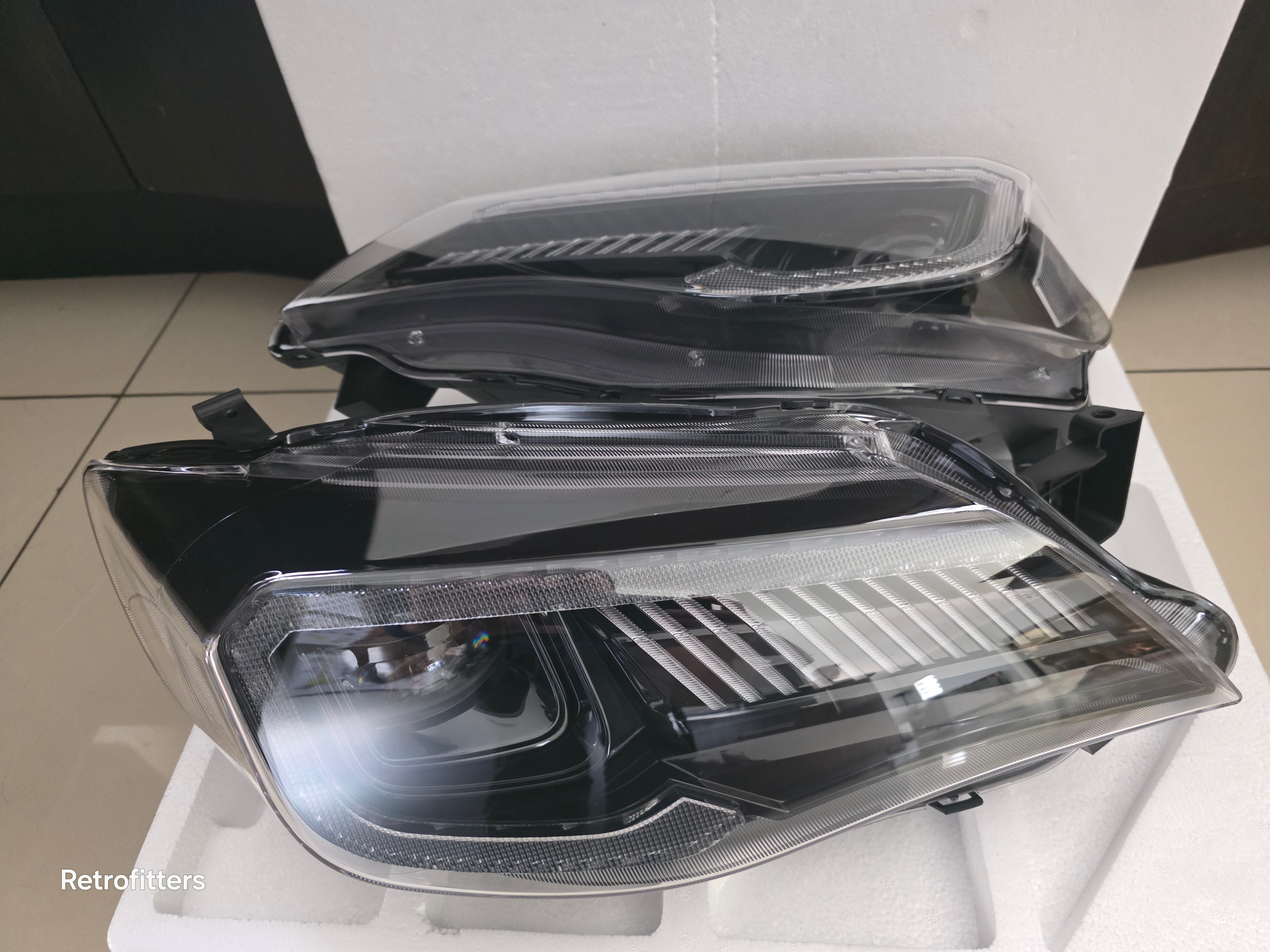 Pair LED Headlight Assembly for Subaru WRX 2008-2014 Headlight Plug and Play with DRL Dynamic Turn Projector Lens Headlamp In stock with Supplier 7 to 14 days