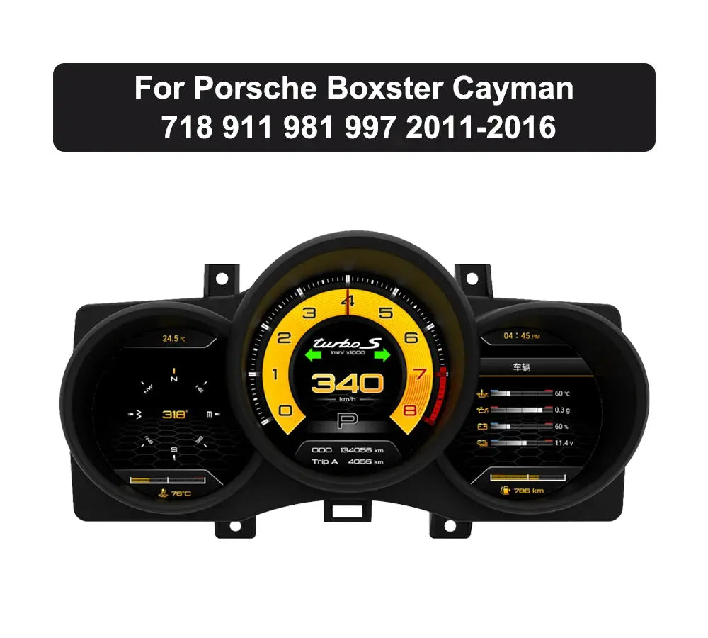 Virtual cluster for  Porsche In stock with Supplier 7 to 14 days